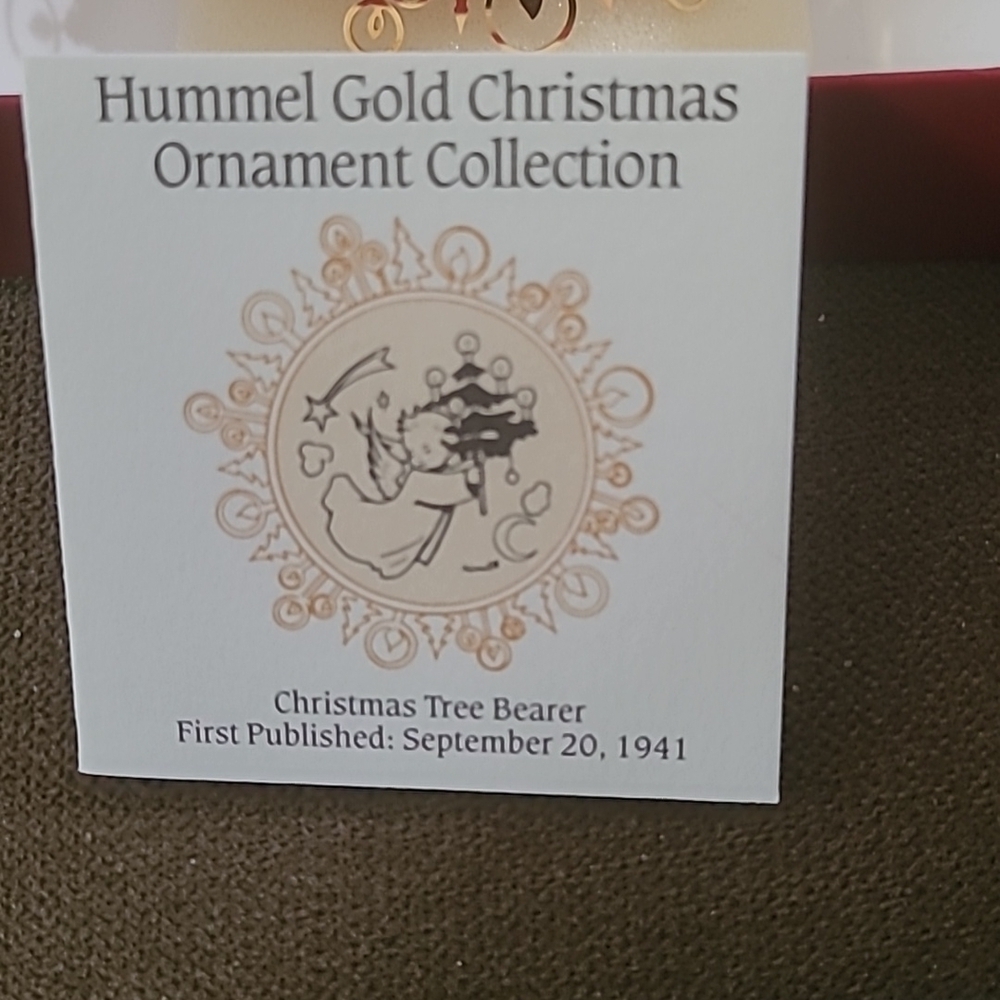 Hummel Gold Christmas Ormaments Collection Bundled - Picture 7 of 10